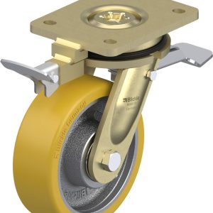 Blickle 667832 LS-GTH 150K-ST-RI4 Kółko skrętne z hamulcem Średnica koła: 150 mm Maksymalne obciążenie: 800 kg 1 szt.