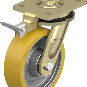 Blickle 704700 LS-GTH 160K-RI4 Kółko skrętne z hamulcem Średnica koła: 160 mm Maksymalne obciążenie: 800 kg 1 szt.