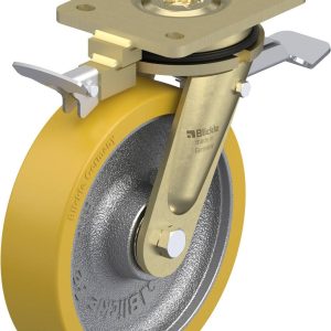Blickle 738620 LS-GTH 200K-ST-RI4 Kółko skrętne z hamulcem Średnica koła: 200 mm Maksymalne obciążenie: 1000 kg 1 szt.