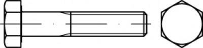 Śruba z łbem sześciokątnym TOOLCRAFT TO-5443029 50 mm 76 mm 50 szt. - obrazek 1