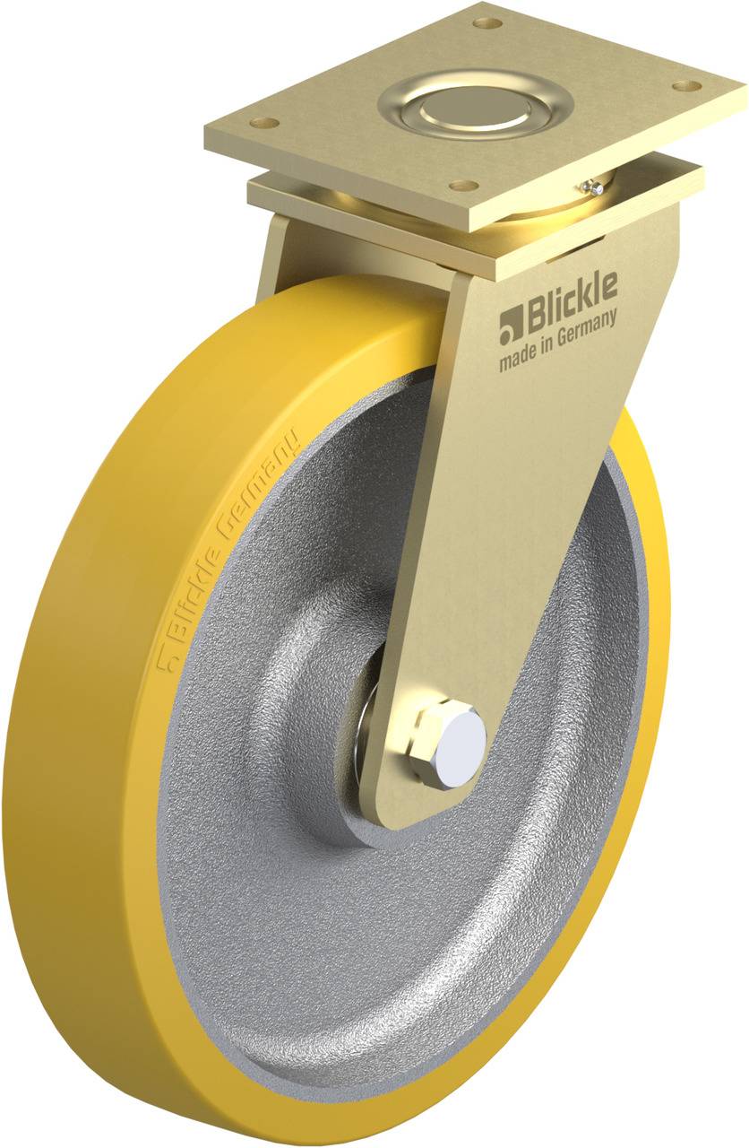 Blickle 628958 LS-GTH 402K Kółko skrętne Średnica koła: 400 mm Maksymalne obciążenie: 3000 kg 1 szt. - obrazek 1