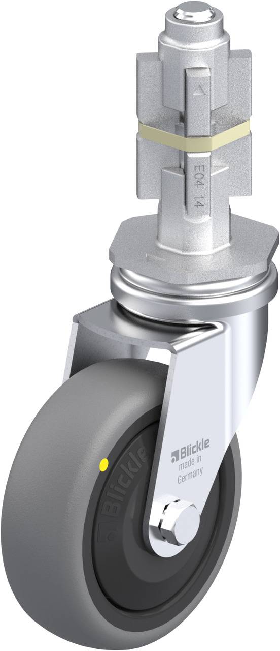 Blickle 729038 LRA-TPA 75KF-ELS-E04 Kółko skrętne Średnica koła: 75 mm Maksymalne obciążenie: 50 kg 1 szt. - obrazek 1