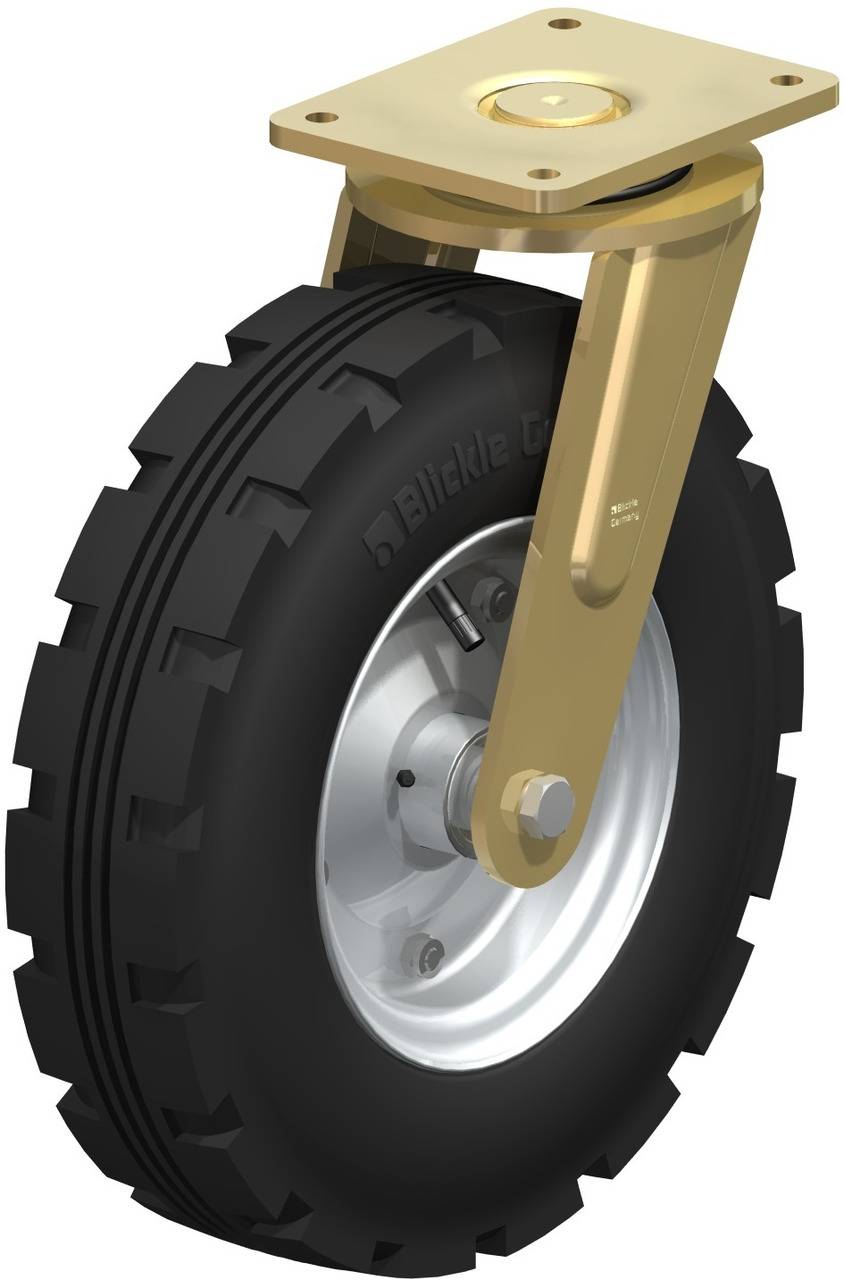 Blickle 293241 LS-PS 430K Kółko skrętne Średnica koła: 420 mm Maksymalne obciążenie: 650 kg 1 szt. - obrazek 1