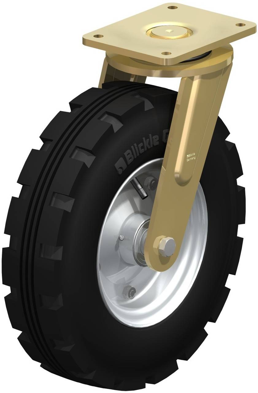 Blickle 631788 LS-PS 432K Kółko skrętne Średnica koła: 420 mm Maksymalne obciążenie: 750 kg 1 szt. - obrazek 1