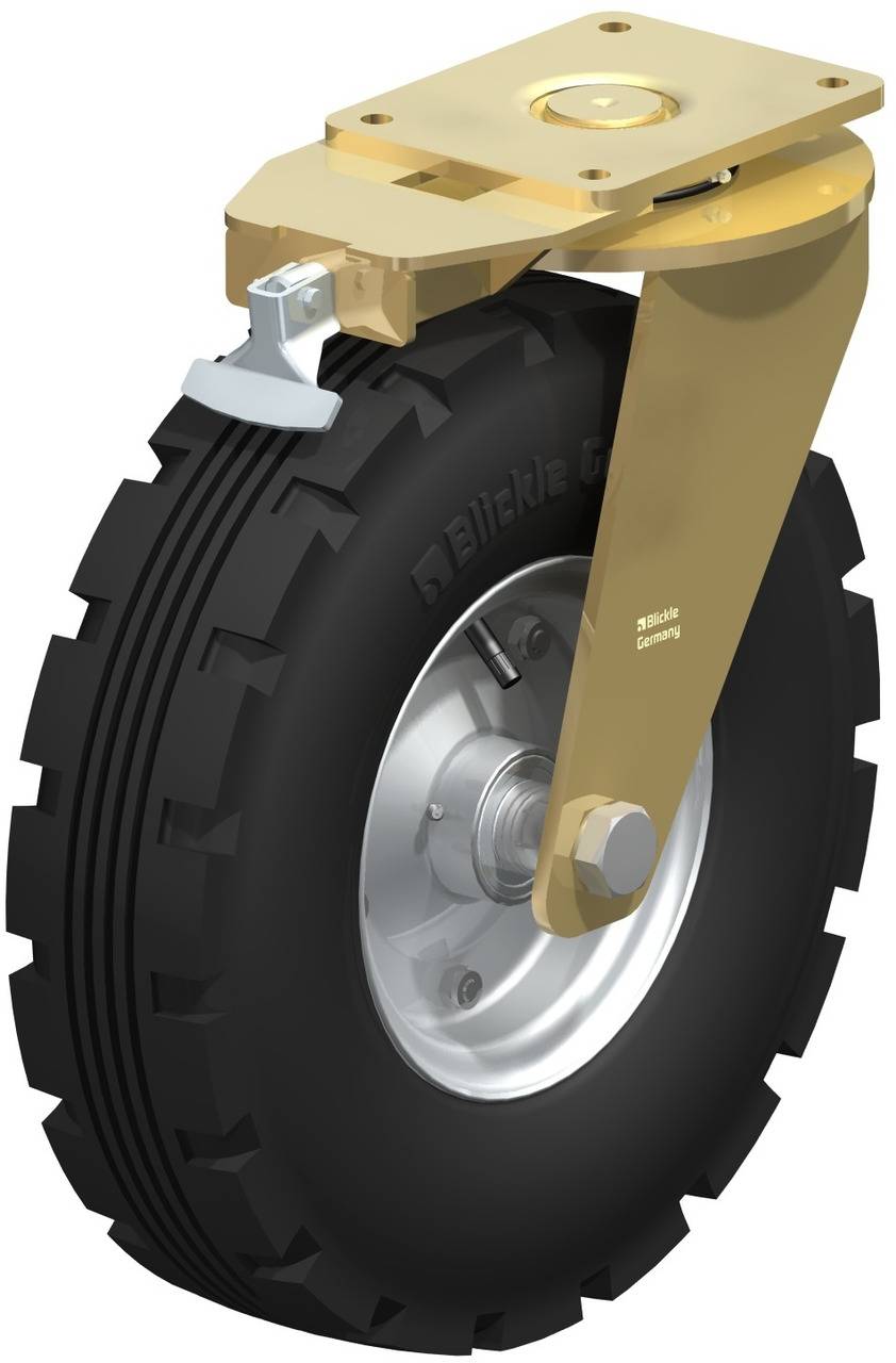 Blickle 546762 LS-PS 464K Kółko skrętne Średnica koła: 460 mm Maksymalne obciążenie: 1140 kg 1 szt. - obrazek 1