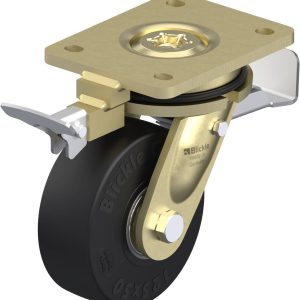 Blickle 843410 LS-SE 125K-ST-RI4 Kółko skrętne z hamulcem Średnica koła: 125 mm Maksymalne obciążenie: 320 kg 1 szt.
