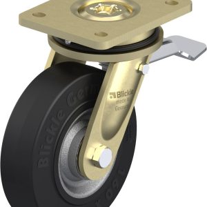 Blickle 51219 LS-SE 160K-ST Kółko skrętne z hamulcem Średnica koła: 160 mm Maksymalne obciążenie: 450 kg 1 szt.