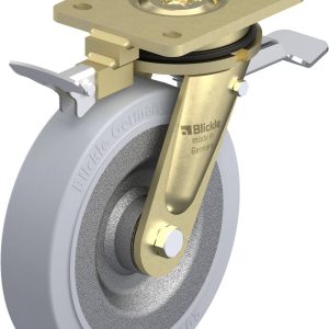Blickle 651562 LS-SE 200K-ST-SG-RI4 Kółko skrętne z hamulcem Średnica koła: 200 mm Maksymalne obciążenie: 600 kg 1 szt. Blickle 651562 LS-SE 200K-ST-SG-RI4 Kółko skrętne z hamulcem Średnica koła: 200 mm Maksymalne obciążenie: 600 kg 1 szt.