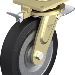Blickle 738197 LS-SE 250K-ST-RI4 Kółko skrętne z hamulcem Średnica koła: 250 mm Maksymalne obciążenie: 850 kg 1 szt.