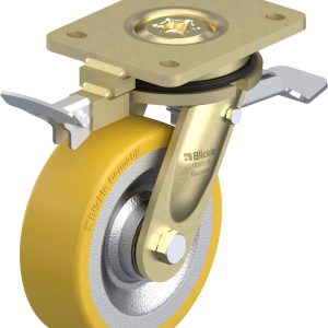 Blickle 852565 LS-SETH 150K-ST-RI4 Kółko skrętne z hamulcem Średnica koła: 150 mm Maksymalne obciążenie: 650 kg 1 szt. Blickle 852565 LS-SETH 150K-ST-RI4 Kółko skrętne z hamulcem Średnica koła: 150 mm Maksymalne obciążenie: 650 kg 1 szt.