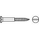 TOOLCRAFT TO-5447154 Wkręt do drewna z łbem stożkowym 4 mm 25 mm Płaska DIN 97 mosiądz niklowany 200 szt. - obrazek 1