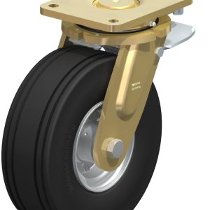 Blickle 846478 LS-VLE 250K-ST-RI4 Kółko skrętne z hamulcem Średnica koła: 250 mm Maksymalne obciążenie: 450 kg 1 szt.