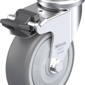 Blickle 344341 LRA-TPA 75KF-FI Kółko skrętne z hamulcem Średnica koła: 75 mm Maksymalne obciążenie: 75 kg 1 szt. Blickle 344341 LRA-TPA 75KF-FI Kółko skrętne z hamulcem Średnica koła: 75 mm Maksymalne obciążenie: 75 kg 1 szt.