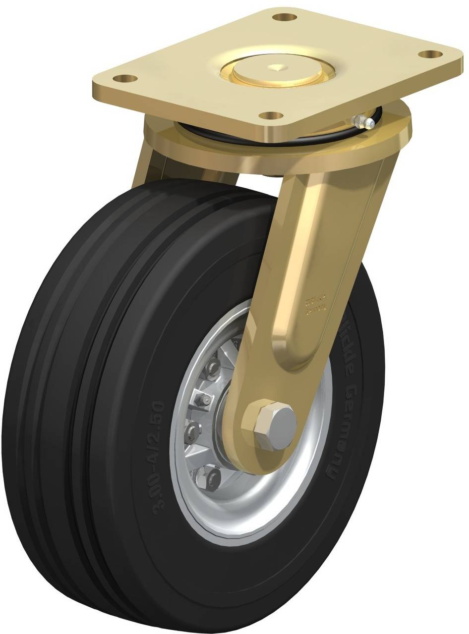 Blickle 755066 LS-VLE 252K Kółko skrętne Średnica koła: 250 mm Maksymalne obciążenie: 600 kg 1 szt. - obrazek 1