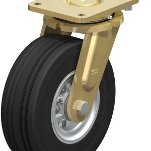 Blickle 852135 LS-VLE 252K-RI4 Kółko skrętne z hamulcem Średnica koła: 250 mm Maksymalne obciążenie: 600 kg 1 szt.