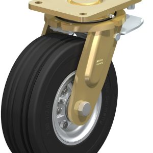 Blickle 852133 LS-VLE 252K-ST-RI4 Kółko skrętne z hamulcem Średnica koła: 250 mm Maksymalne obciążenie: 600 kg 1 szt.