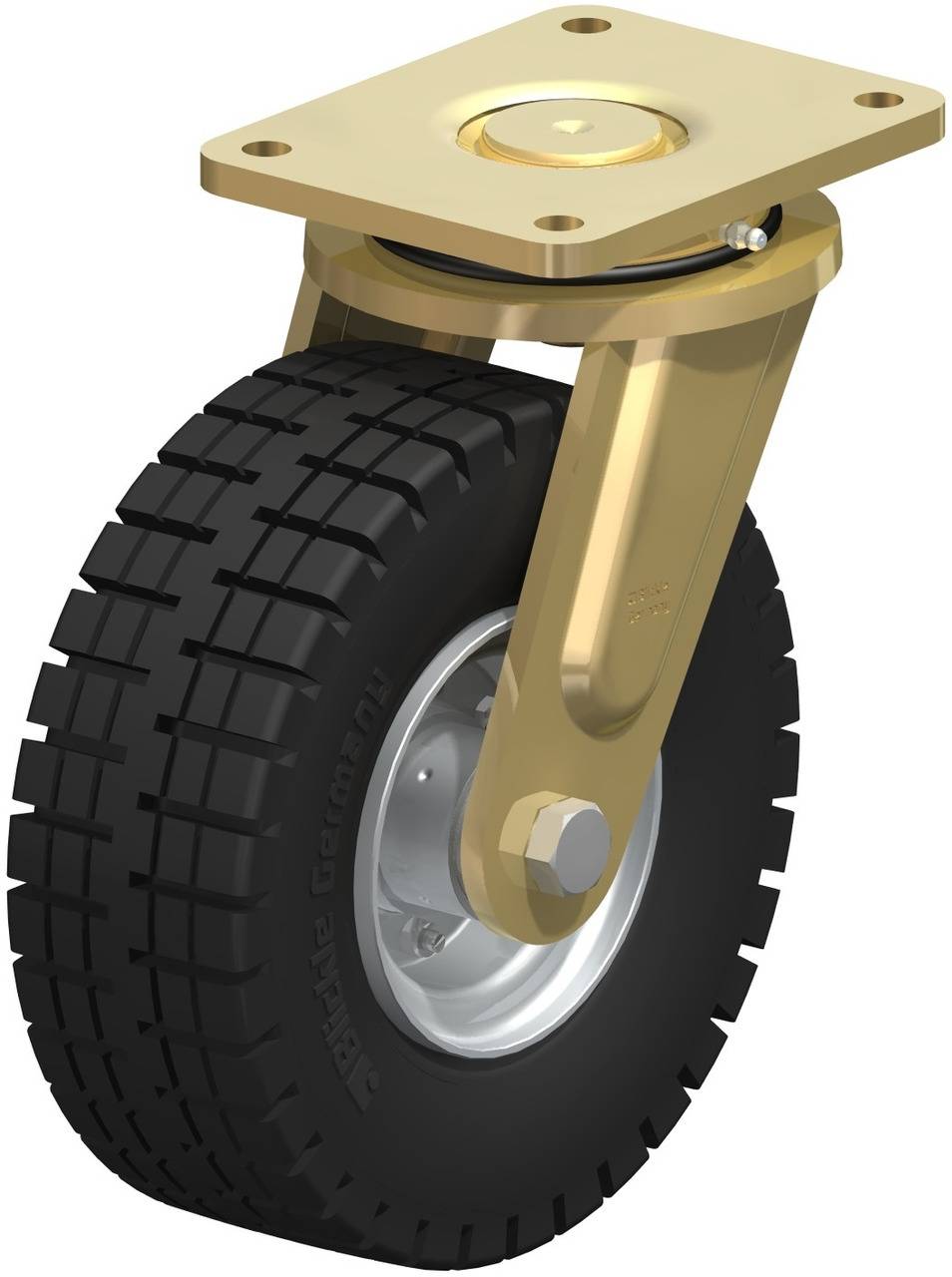 Blickle 297473 LS-VLE 255K Kółko skrętne Średnica koła: 250 mm Maksymalne obciążenie: 450 kg 1 szt. - obrazek 1