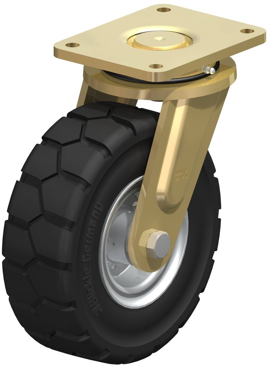 Blickle 647396 LS-VLE 257K Kółko skrętne Średnica koła: 250 mm Maksymalne obciążenie: 600 kg 1 szt. - obrazek 1