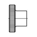 Nakrętki radełkowane M10 TOOLCRAFT TO-5447937 DIN 466 10 szt. - obrazek 1