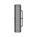 Nakrętki radełkowane M10 TOOLCRAFT TO-5447955 DIN 467 10 szt. - obrazek 1