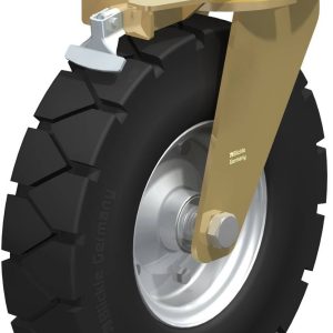 Blickle 678771 LS-VLE 460K-RI4 Kółko skrętne z hamulcem Średnica koła: 455 mm Maksymalne obciążenie: 1415 kg 1 szt.