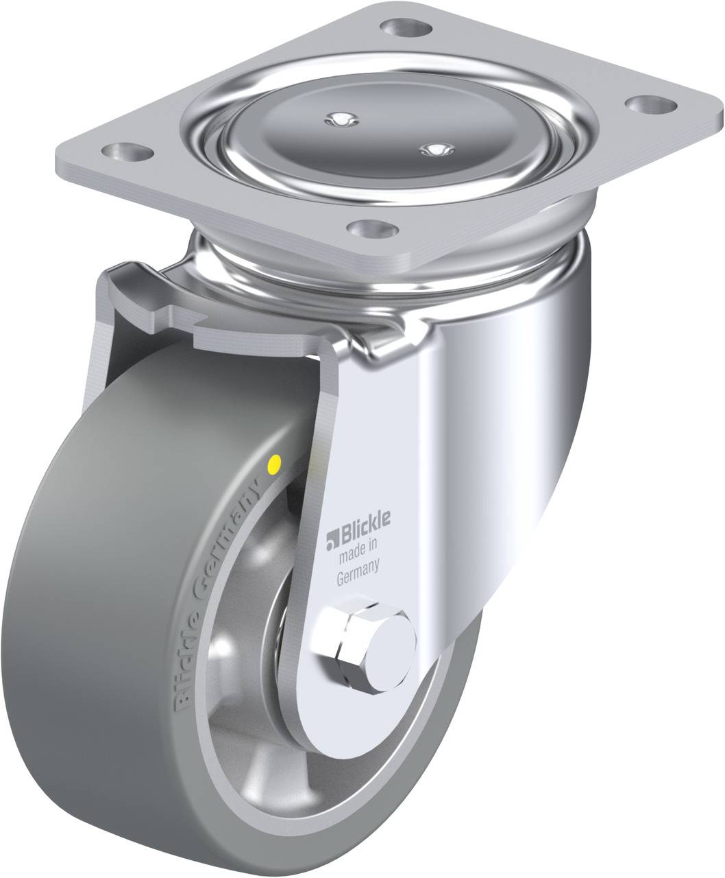 Blickle 852500 LUH-ALTH 127K-AS Kółko skrętne Średnica koła: 125 mm Maksymalne obciążenie: 750 kg 1 szt. - obrazek 1