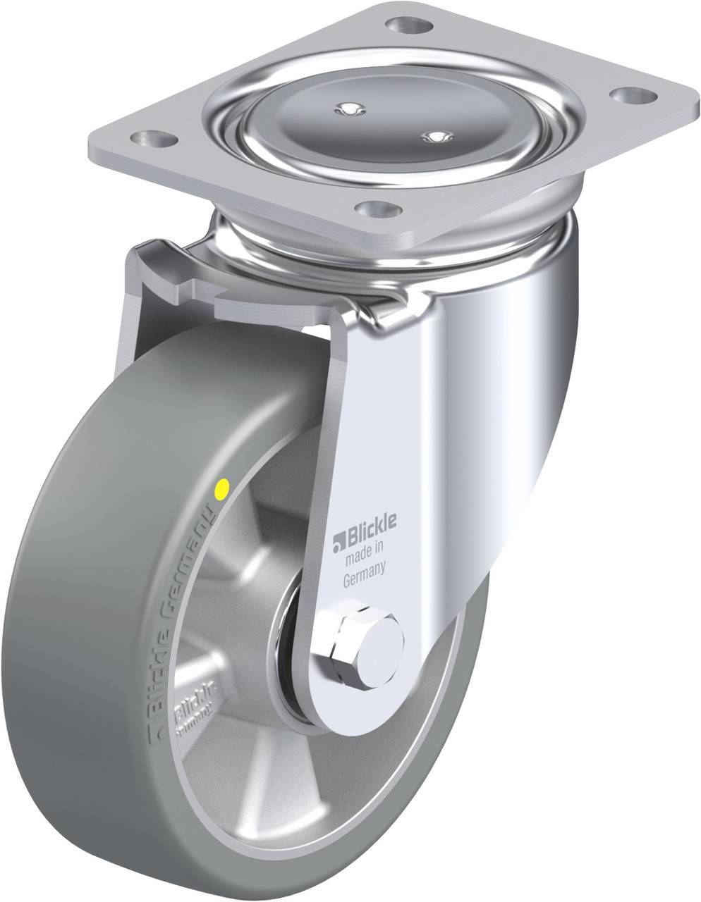 Blickle 852502 LUH-ALTH 150K-AS Kółko skrętne Średnica koła: 150 mm Maksymalne obciążenie: 650 kg 1 szt. - obrazek 1