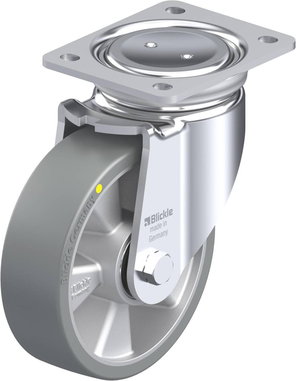 Blickle 852504 LUH-ALTH 160K-AS Kółko skrętne Średnica koła: 160 mm Maksymalne obciążenie: 750 kg 1 szt. - obrazek 1