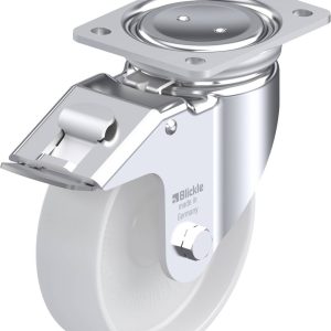 Blickle 755114 LUH-PO 160G-FI Kółko skrętne z hamulcem Średnica koła: 160 mm Maksymalne obciążenie: 450 kg 1 szt. Blickle 755114 LUH-PO 160G-FI Kółko skrętne z hamulcem Średnica koła: 160 mm Maksymalne obciążenie: 450 kg 1 szt.