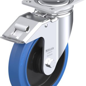 Blickle 851679 LUH-POEV 200KA-FI-SB Kółko skrętne z hamulcem Średnica koła: 200 mm Maksymalne obciążenie: 500 kg 1 szt.