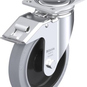 Blickle 851625 LUH-POEV 200XR-FI-SG Kółko skrętne z hamulcem Średnica koła: 200 mm Maksymalne obciążenie: 500 kg 1 szt.