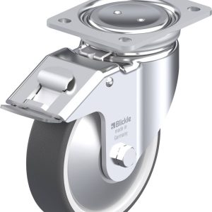 Blickle 852331 LUH-POTH 160R-FI-FA Kółko skrętne z hamulcem Średnica koła: 160 mm Maksymalne obciążenie: 550 kg 1 szt. Blickle 852331 LUH-POTH 160R-FI-FA Kółko skrętne z hamulcem Średnica koła: 160 mm Maksymalne obciążenie: 550 kg 1 szt.