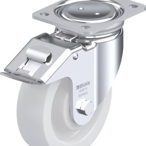 Blickle 755142 LU-SPO 160K-FI Kółko skrętne z hamulcem Średnica koła: 160 mm Maksymalne obciążenie: 850 kg 1 szt. Blickle 755142 LU-SPO 160K-FI Kółko skrętne z hamulcem Średnica koła: 160 mm Maksymalne obciążenie: 850 kg 1 szt.
