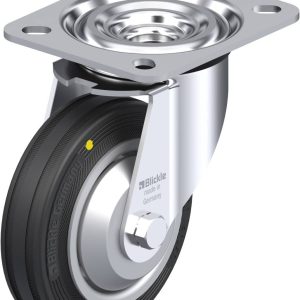 Blickle 26716 L-V 100R-EL-FA Kółko skrętne Średnica koła: 100 mm Maksymalne obciążenie: 70 kg 1 szt.