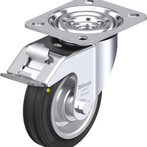 Blickle 299 L-V 100R-FI-EL Kółko skrętne z hamulcem Średnica koła: 100 mm Maksymalne obciążenie: 70 kg 1 szt. Blickle 299 L-V 100R-FI-EL Kółko skrętne z hamulcem Średnica koła: 100 mm Maksymalne obciążenie: 70 kg 1 szt.