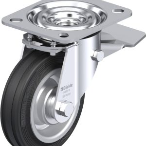 Blickle 35535 L-V 100R-ST Kółko skrętne z hamulcem Średnica koła: 100 mm Maksymalne obciążenie: 70 kg 1 szt.