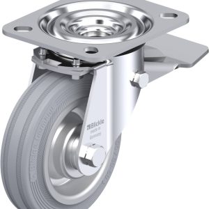 Blickle 53454 L-V 100R-ST-SG Kółko skrętne z hamulcem Średnica koła: 100 mm Maksymalne obciążenie: 70 kg 1 szt.