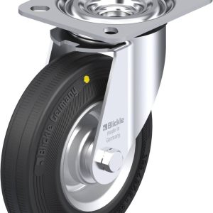 Blickle 57919 L-V 125R-EL Kółko skrętne Średnica koła: 125 mm Maksymalne obciążenie: 100 kg 1 szt.