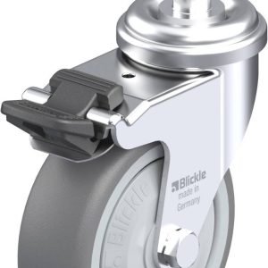Blickle 666925 LRA-TPA 75KF-FI-ES Kółko skrętne z hamulcem Średnica koła: 75 mm Maksymalne obciążenie: 75 kg 1 szt.