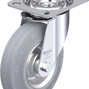 Blickle 59600 L-V 125R-SG Kółko skrętne Średnica koła: 125 mm Maksymalne obciążenie: 100 kg 1 szt. Blickle 59600 L-V 125R-SG Kółko skrętne Średnica koła: 125 mm Maksymalne obciążenie: 100 kg 1 szt.