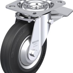 Blickle 53694 L-V 125R-ST-FA Kółko skrętne z hamulcem Średnica koła: 125 mm Maksymalne obciążenie: 100 kg 1 szt.