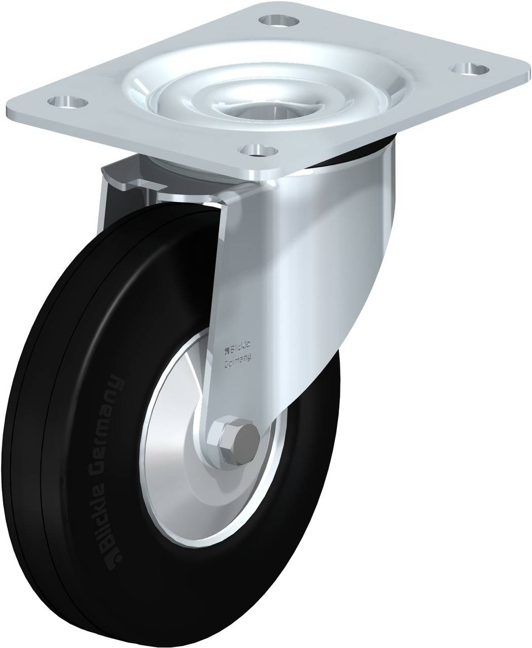 Blickle 290775 L-V 140R-FA Kółko skrętne Średnica koła: 140 mm Maksymalne obciążenie: 115 kg 1 szt. - obrazek 1