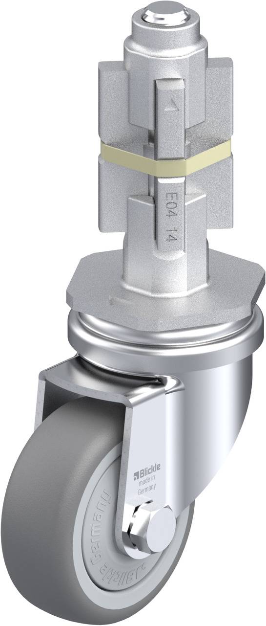 Blickle 850006 L-RD 252R-3-FA Kółko skrętne Średnica koła: 250 mm Maksymalne obciążenie: 450 kg 1 szt. - obrazek 1