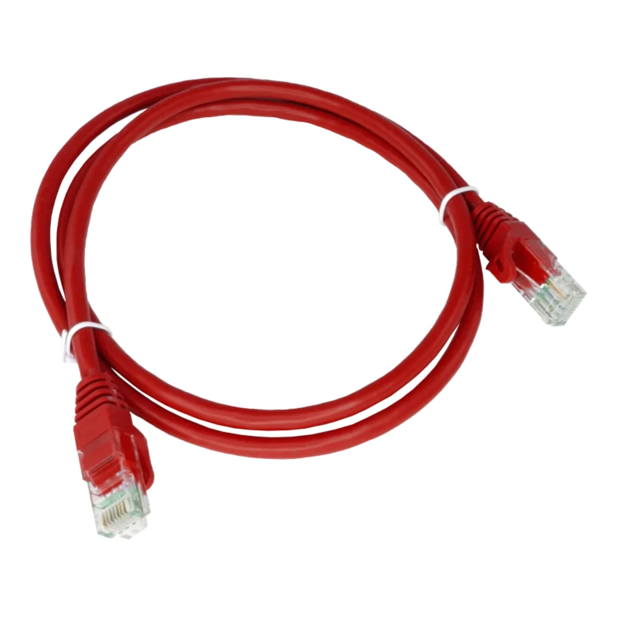 Patch-cord U/UTP kat.6 PVC 3.0m czerwony ALANTEC KKU6CZE3