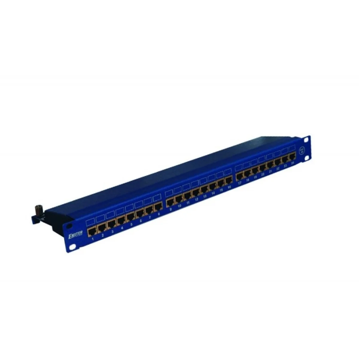 Patch panel 19″ 1U 24xRJ45 STP kat. 6 DCN/PPFA674EKS248C6