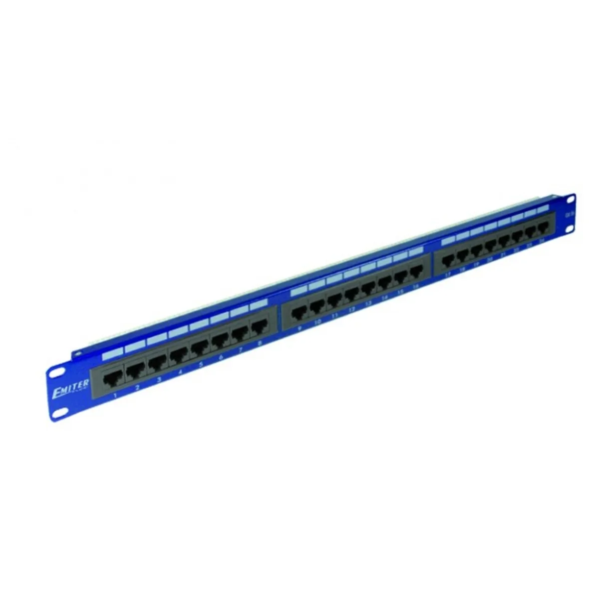 Patch panel 19″ 1U 24xRJ45 UTP kat. 5e DCN/PPFA652K248C5E