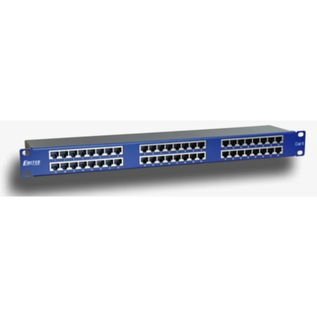 Patch panel 19" 1U 48xRJ45 UTP kat. 6 DCN/3012IPRL48-C6-1U - obrazek 1