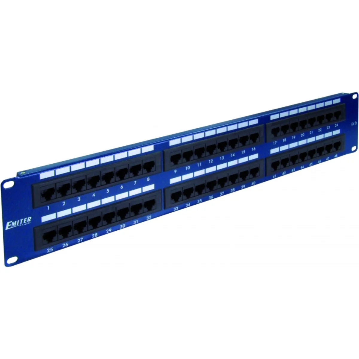 Patch panel 19" 2U 48xRJ45 UTP kat. 5e DCN/PPFA652K488C5E - obrazek 1