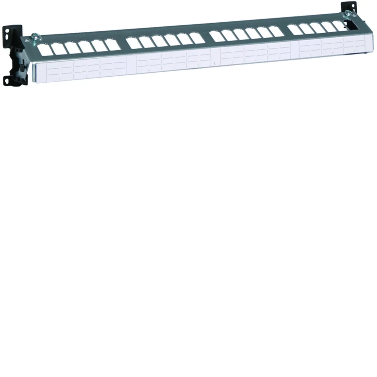 Patch Panel dla 24 modułów BTR, bez modułów, szyna DIN lub płyta montażowa FZ24MMO - obrazek 1