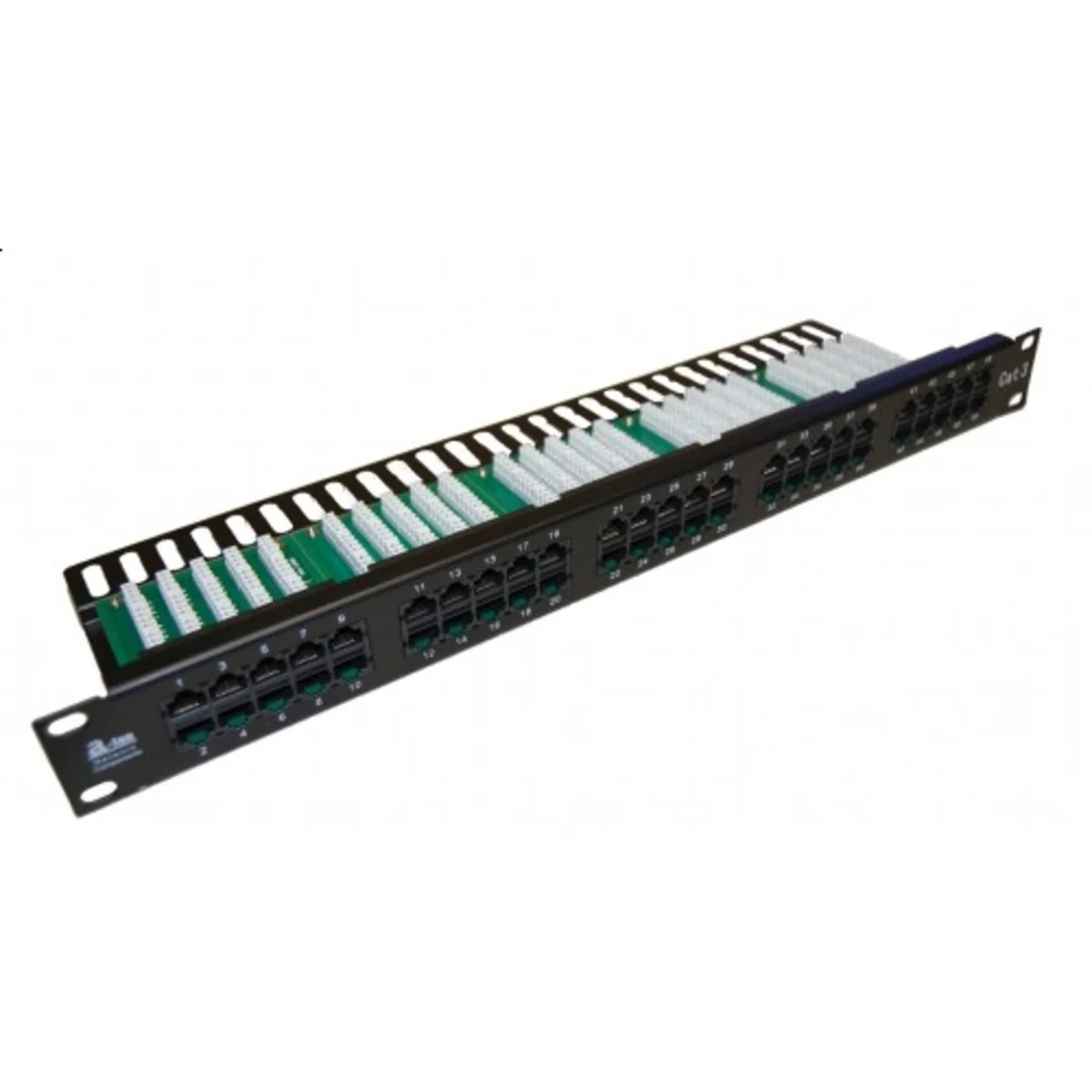 Patch panel ISDN 50 portów LSA kat.3 - PK007 PK007 - obrazek 1